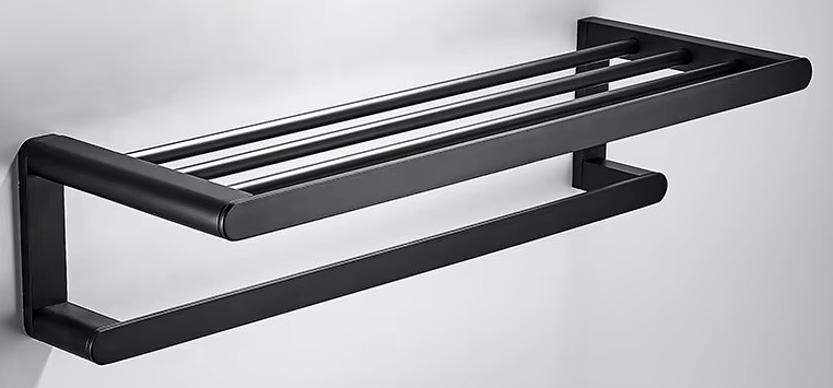 Towel Rack L8106-BK Matt Black
